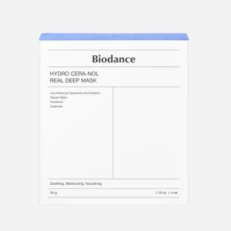 Biodance Hydro Cera-Nol Real Deep Mask 4Piece