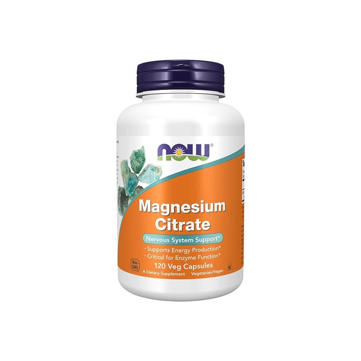 Magnesium Citrate Nervous System Support 120 Veg Capsules Magnesium Citrate Nervous System Support 120 Veg Capsules
