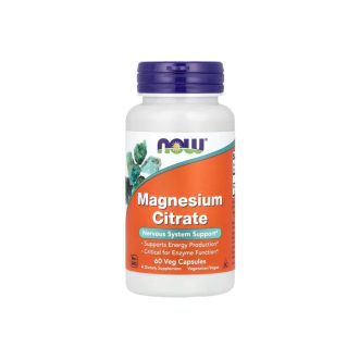 Magnesium Citrate Nervous System Support 60 Veg Capsules