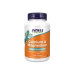 NOW Calcium & Magnesium 100 Tablets