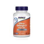 NOW Foods, Ultra Omega-3 Fish Oil, 90 Softgels