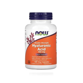 Now Hyaluronic Acid 100 mg 120 Veg Capsules