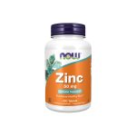 NOW Zinc 50 mg – Immune Support – Promotes Healthy Skin 250 Tablets