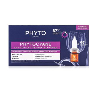 Phyto Phytocyane Anti-Hair Loss Treatment For Women 12 vials