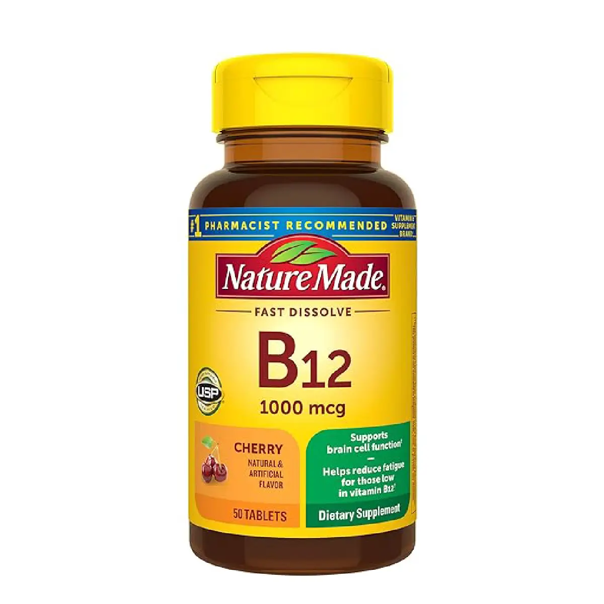 Medix Nature Made B12 1000mcg Cherry – 50 Tablets Medix Nature Made B12 1000mcg Cherry – 50 Tablets