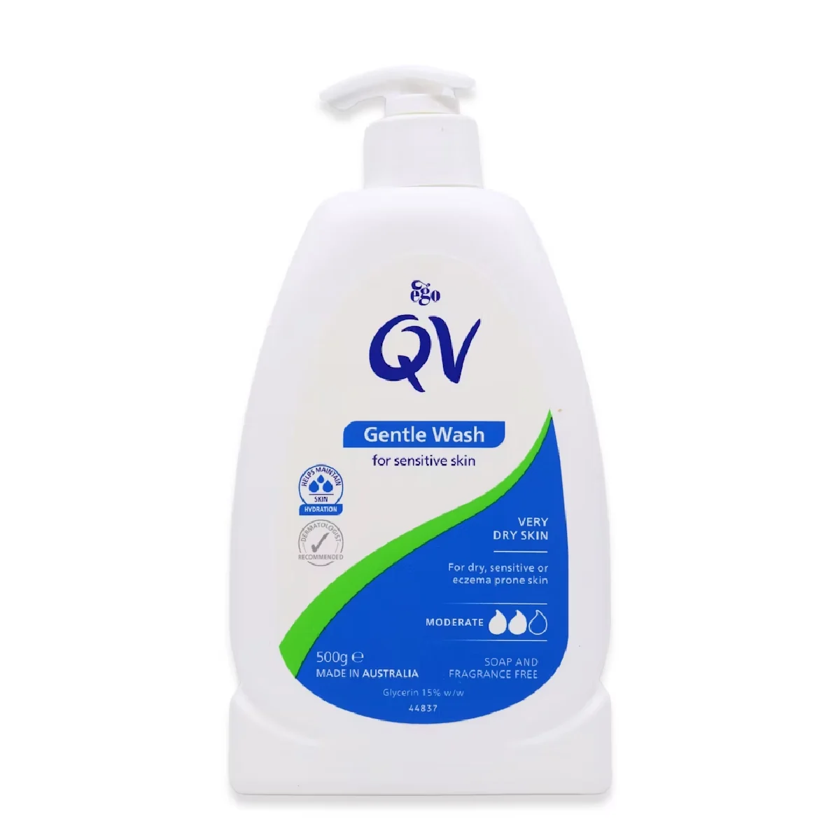 QV Gentle Wash for Sensitive & Very Dry Skin 500g QV Gentle Wash for Sensitive & Very Dry Skin 500g
