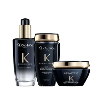 Kerastase Chronologiste 3-Step Revitalizing Hair & Scalp Care Set