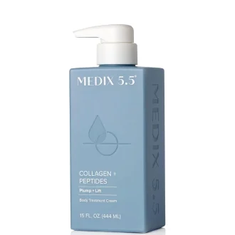 Medix 5.5 Body Cream Collagen + Peptides 444ml (Blue Jar)